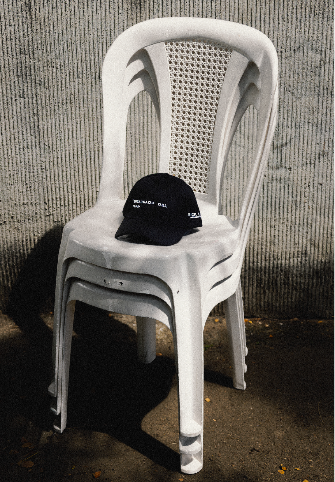 "Encargado del flow" Cap - Black & Brown Butter Yellow